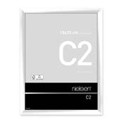 NIELSEN Cadre Photo Aluminium C2 15X20 - Blanc Brillant