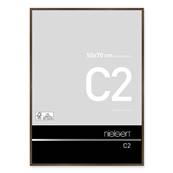 NIELSEN Cadre Photo Aluminium C2 50x70 - Ambre Mat Bross