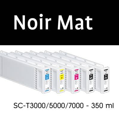 EPSON Noir Mat série  SC-T 3000/3200/5000/5200/7000/7200 - 350 ml
