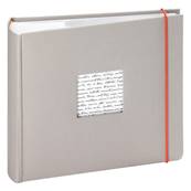PANODIA Album Linea Pochettes 24x25 - 200 vues 11,5x15 Gris