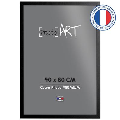 PHOTO ART PREMIUM Cadre bois 40x60 Noir lot de 4