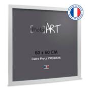 PHOTO ART PREMIUM Cadre bois 60x60 Blanc lot de 4