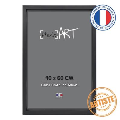 PHOTO ART PREMIUM Artist Cadre bois 40x60 Noir lot de 4 