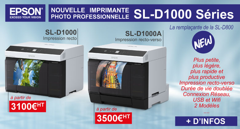 Nouvelle imprimante EPSON SL-D100 Séries