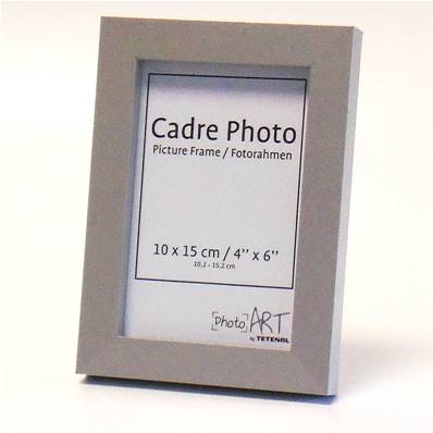 PHOTO ART Cadre 10X15 Argent Bois 20M19 Vendu par 4