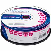 MEDIARANGE Boite de 25 CD-R MR201 700Mb 52x