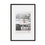 WALTHER Cadre plastique Galeria 30x40cm noir - Lot de 4