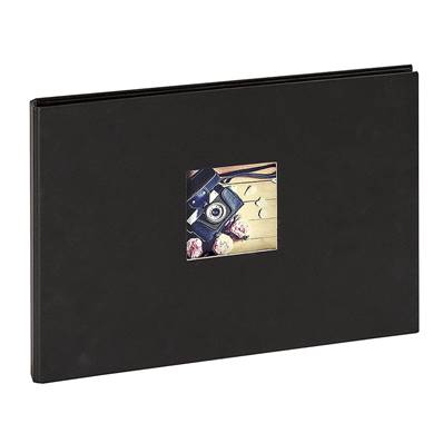 PANODIA Album STUDIO Traditionnel  23.2x34.2 - 180V Noir - Lot de 2 *