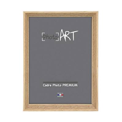 PHOTO ART PREMIUM Massif Cadre bois 13x18 Chêne lot de 4