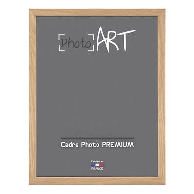 PHOTO ART PREMIUM Nature Cadre bois 15x20 Chêne lot de 4