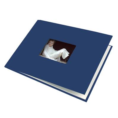 UNIBIND Couverture Bleu Marine Lin 20x30 Pays./Prix unité/Vendux10