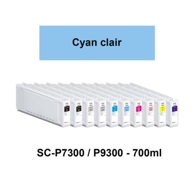 EPSON Encre Ultrachrome LIGHT CYAN pour SC-P7300/9300-700 ml