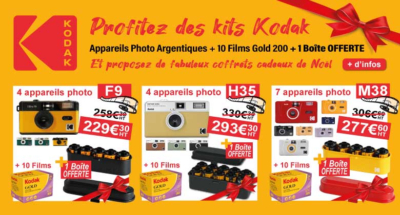 Coffrets cadeaux de Noël avec des Appareils Photo Kodak M38 - H35 - F9