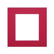 PASSE PARTOUT ROUGE 30X30 PHOTO 20X20 Prix en baisse