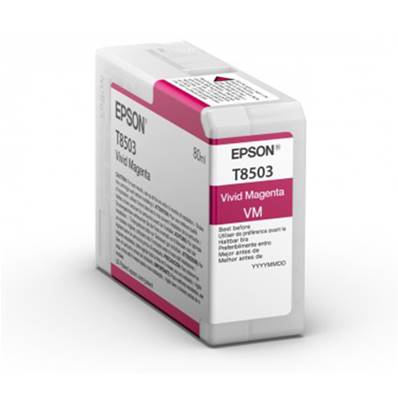 EPSON Encre Magenta T8503 pour SC-P800 80 ml
