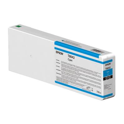 EPSON Encre T8042 HD/HDX Cyan pour SC-P6000/7/8/9 -  700ml