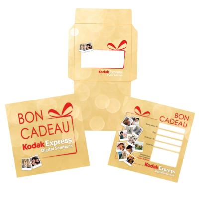 KODAK EXPRESS Bon Cadeau -Lot de 25
