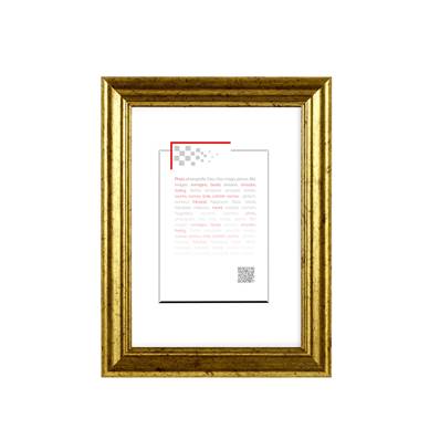 BRIO Cadre Bois CIRCEE DORE 13x18. Vendu par 2