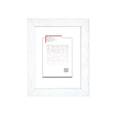 BRIO Cadre KARMA BLANC 10X15. Vendu par 2
