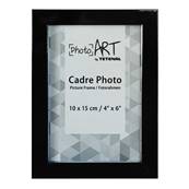PHOTO ART Cadre 10X15 Alu Noir Brillant Vendu par 4