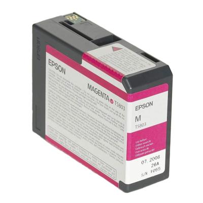 EPSON Encre T580A Vivid Magenta (VM) pour 3880 Pro 80 ml
