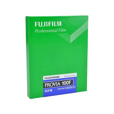 FUJIFILM Film Provia 100 F RDP III  4 x 5" (20 feuilles)