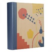 ERICA Album pochettes Kraftty 4 25x21.5cm 300V  Bleu Lot de 3