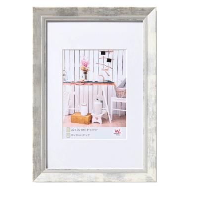 WALTHER Cadre résine Chalet 30x40cm - photo 20x30cm Blanc - Lot de 4