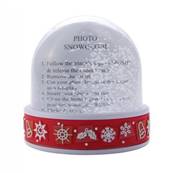 GLOBE NEIGE Base Rouge - Vendu par multiple de 36