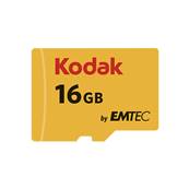 KODAK Carte Mémoire Micro-SD avec adaptateur 16GB - UHS-1 U1 Class 10