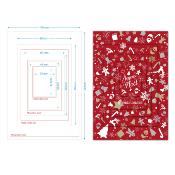 Cadres Magnétiques NOEL 5 en 1 pour photo 10x15 - Lot de 5