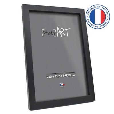 PHOTO ART PREMIUM Cadre bois 15x20 Noir lot de 4