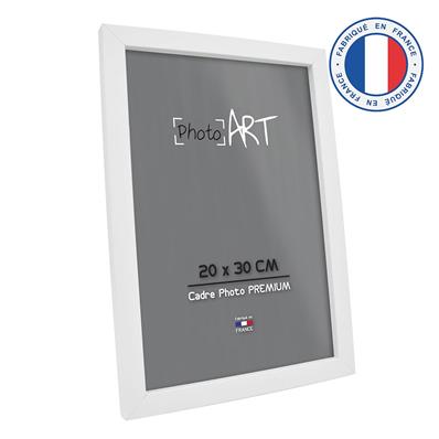 PHOTO ART PREMIUM Cadre bois 20x30 Blanc lot de 4 