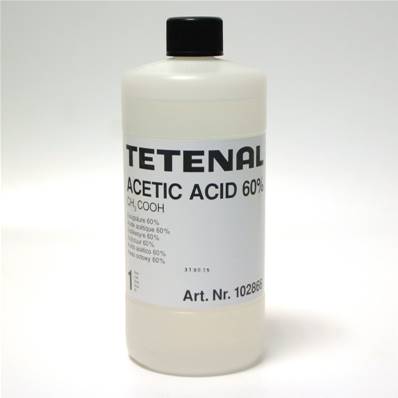 TETENAL Chimie ACIDE ACETIQUE 60% -  1 l ADR