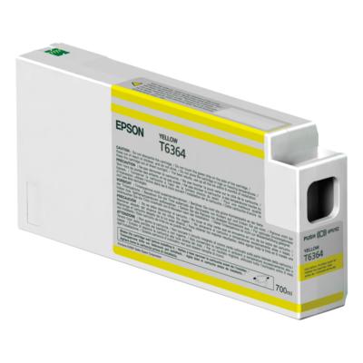 EPSON Encre T6364 HDR Jaune pour SP-7890 /7900 /9890 /9900 700ml