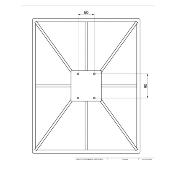 SECABO Plaque de base 40x50cm pour SMART