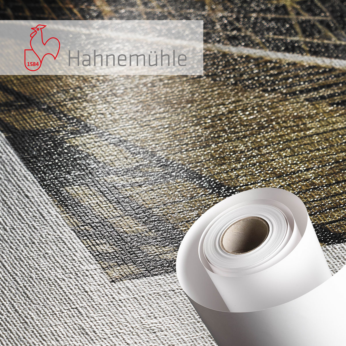 HAHNEMUHLE Papier Canvas Metallic 350g 44" (111,8cm) x 12m