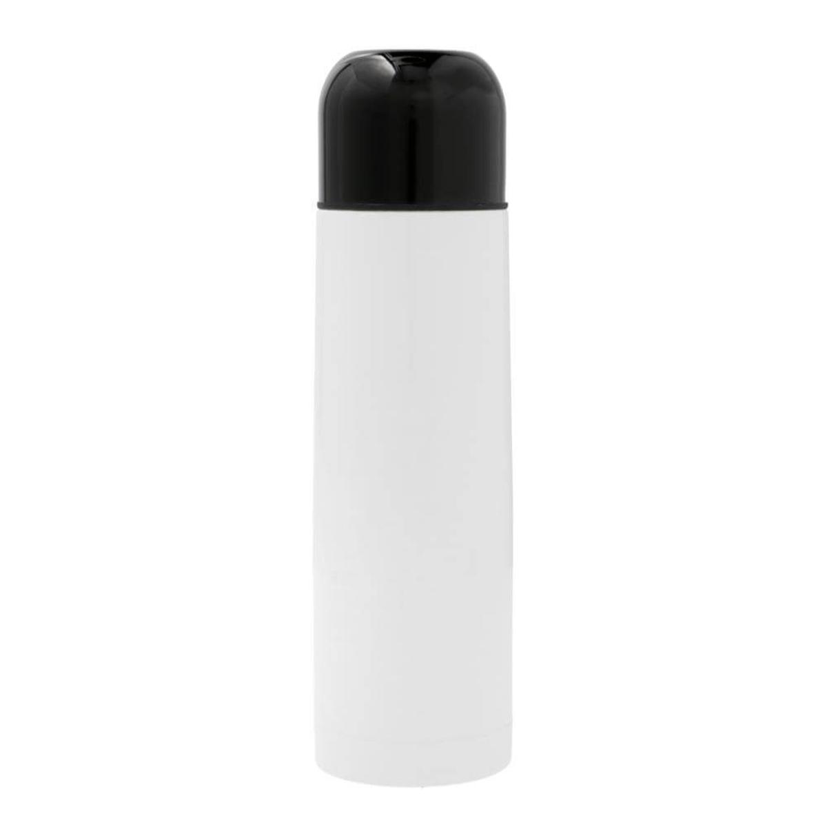 Gourde Thermos en Aluminium Blanc 500ml (17oz) à sublimer - Lot de 10