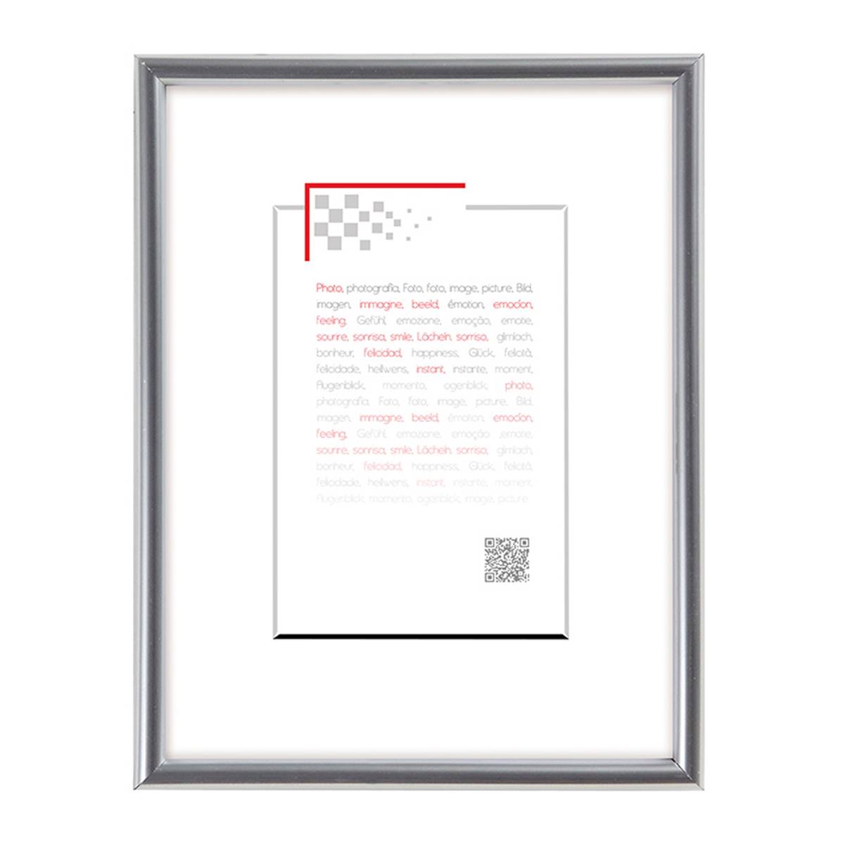 BRIO Cadre GALLERY Argent 30X45. *