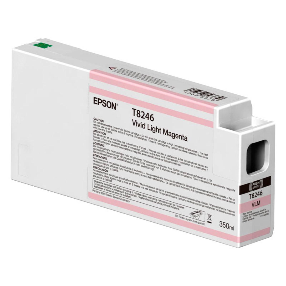 EPSON Encre T54X600 Vivid Magenta Clair pour SC-P6000/7/8/9 - 350ml