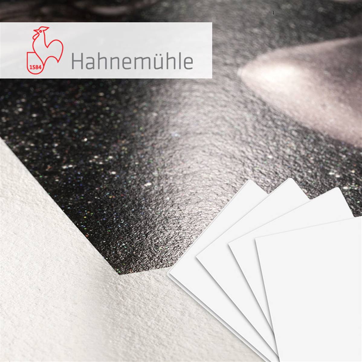 HAHNEMUHLE Papier Fine Art Photo Rag Metallic 340g A2 25 feuilles