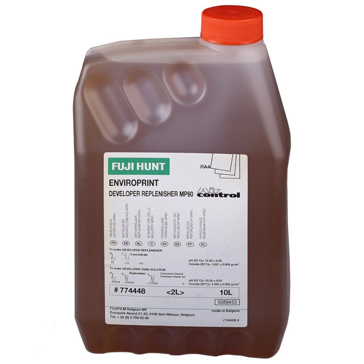 FUJIFILM Chimie MP60 Entretien Révélateur 1x10L pour 50L (994368)
