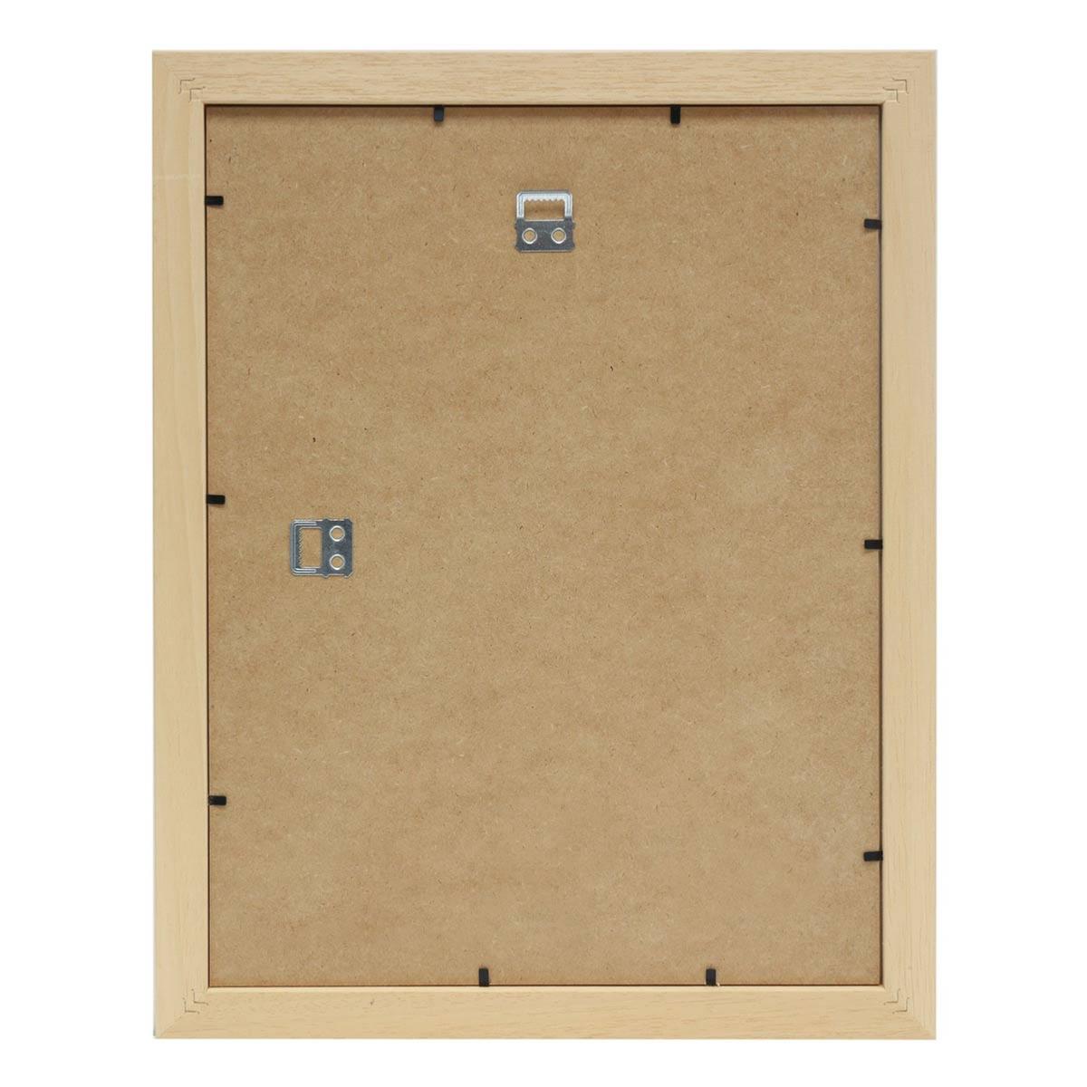 DEKNUDT Cadre bois taupe 15x20cm - Lot de 4