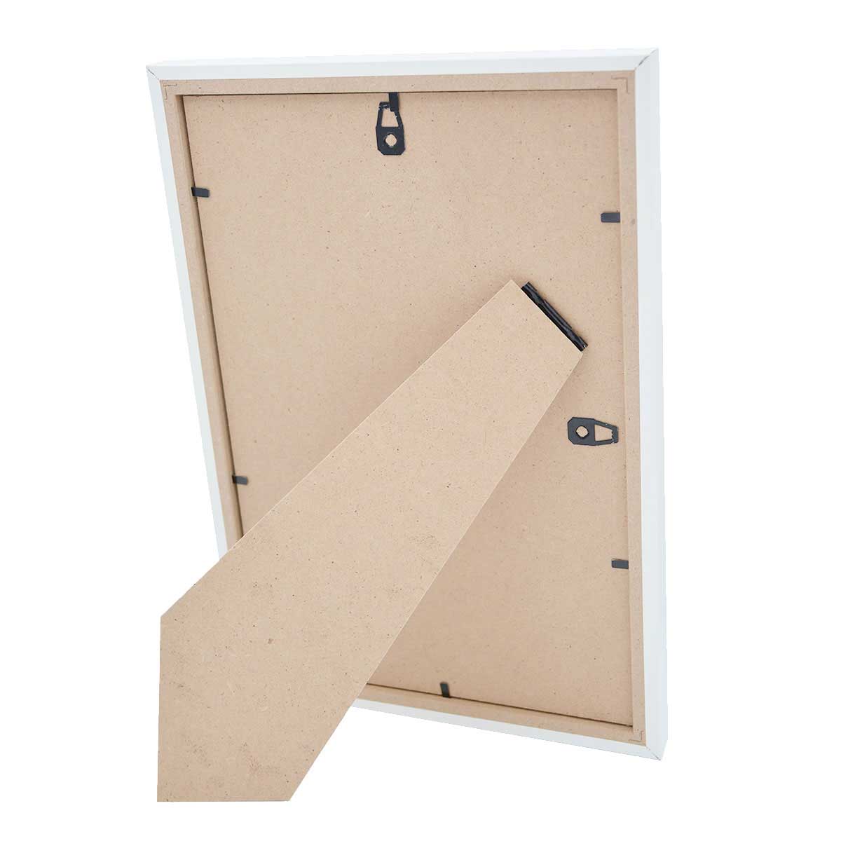 PHOTO ART PREMIUM Cadre bois 15x20 Blanc lot de 4