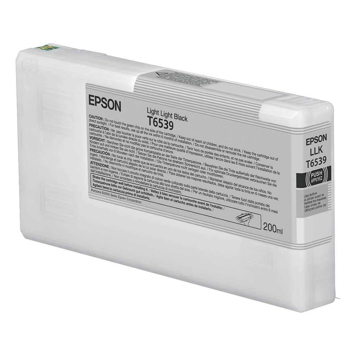 EPSON Encre T6539 K3 Gris Clair 4900  200ml