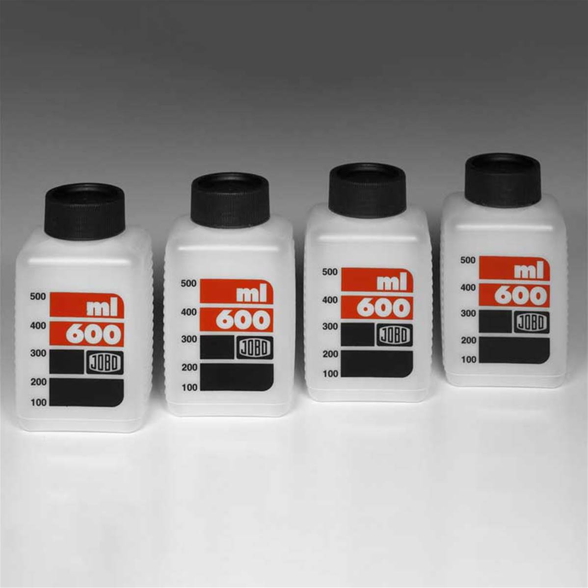 JOBO Bidons 600ml à graduation x 4