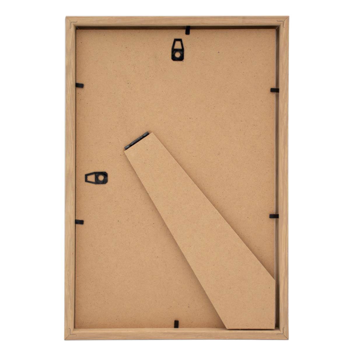 PHOTO ART PREMIUM Nature Cadre bois 13x18 Chêne lot de 4