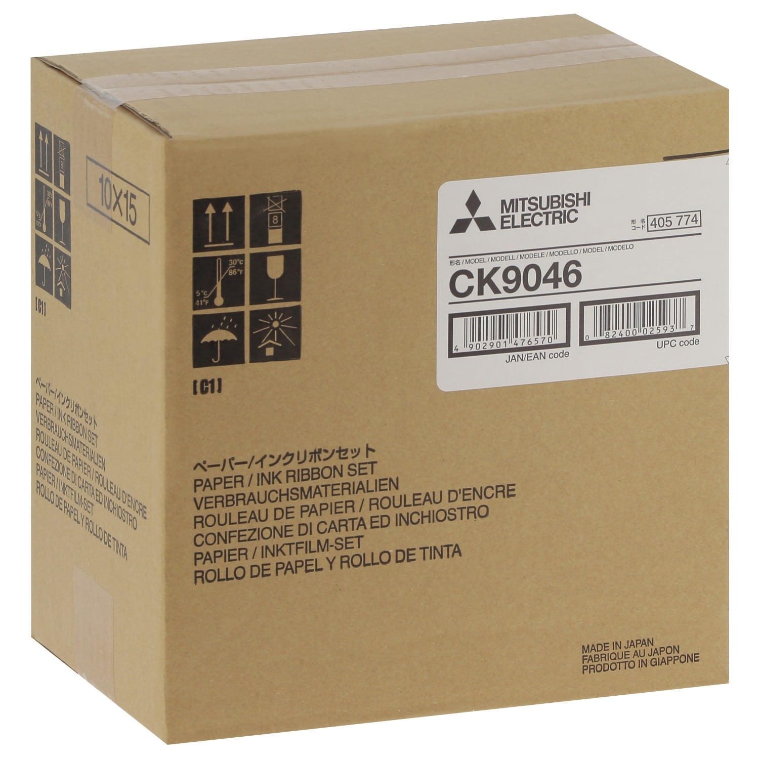 Consommable thermique CK9046 10X15cm pour CP 9550DW - 600 tirages