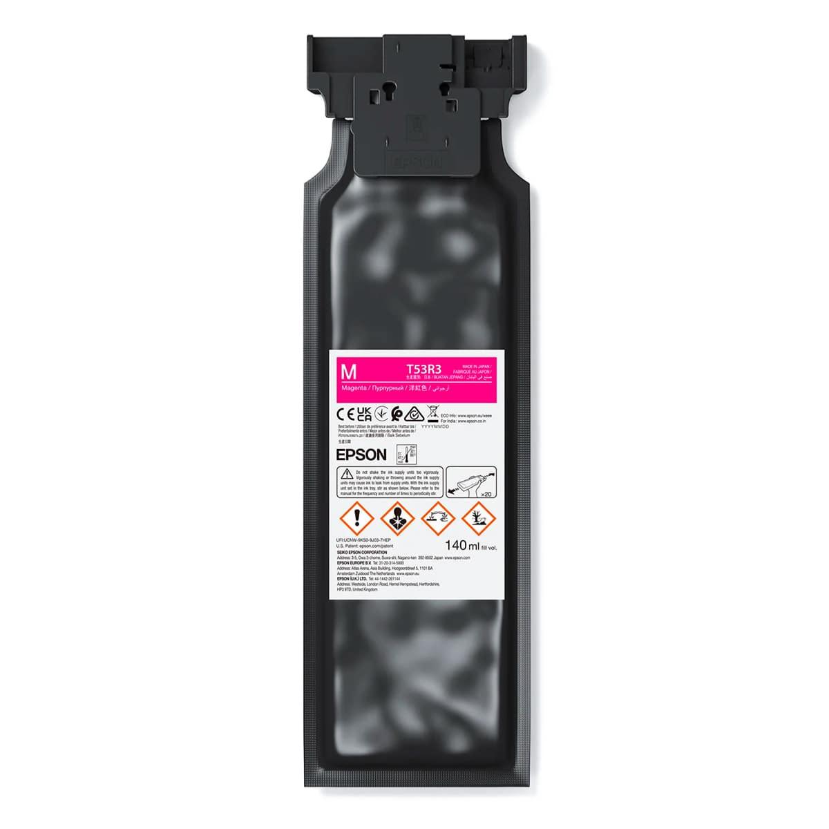 EPSON Encre Ultrachrome UV Magenta pour SC-V1000 - poche de 140ml