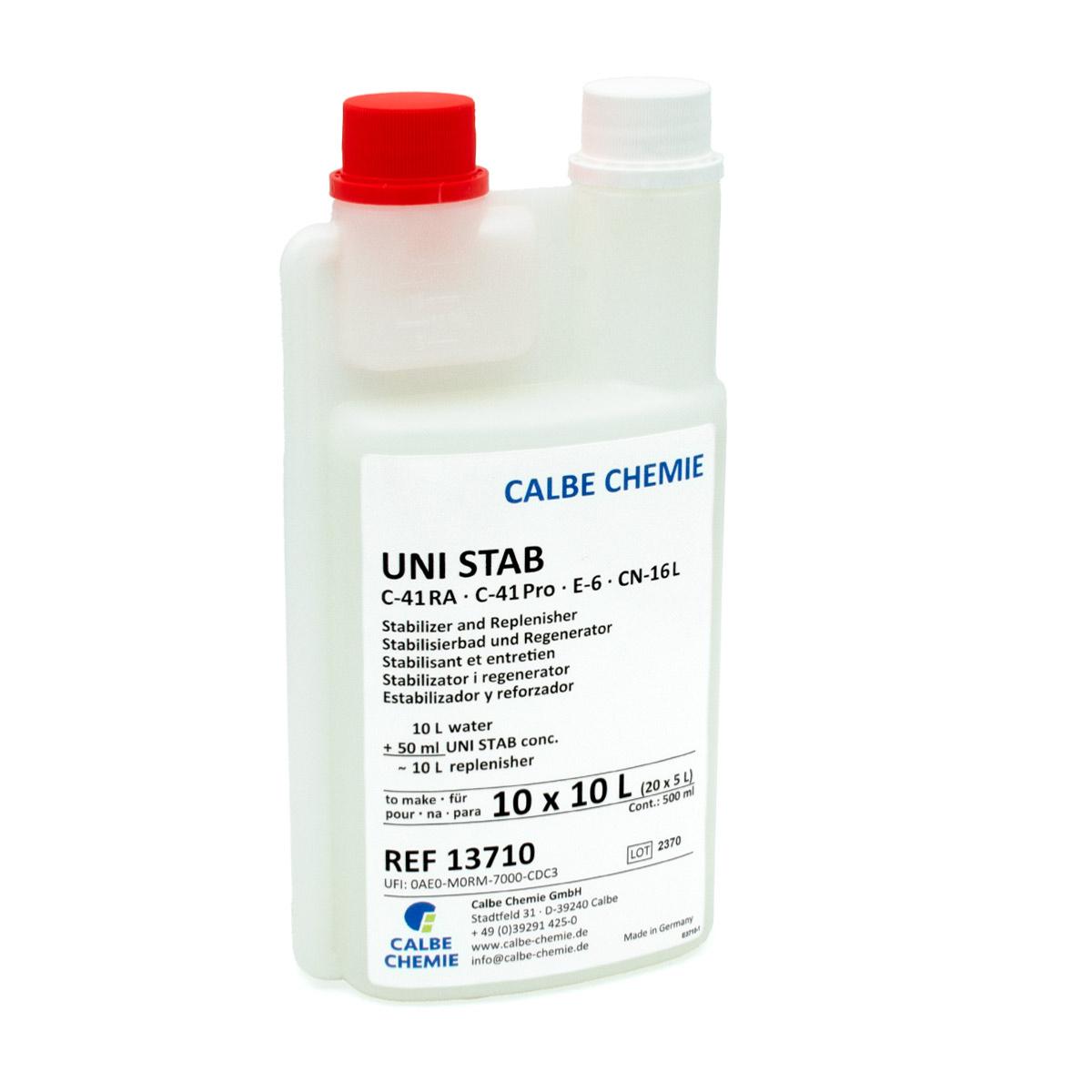 Chimie Uni Stab C-41 / E-6 concentré pour faire 10 x 10L